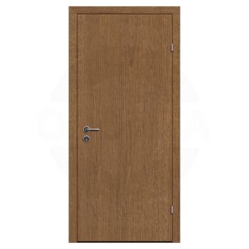 Дверь техническая деревянная глухая одностворчатая (Шпон) серия Интер мод.01