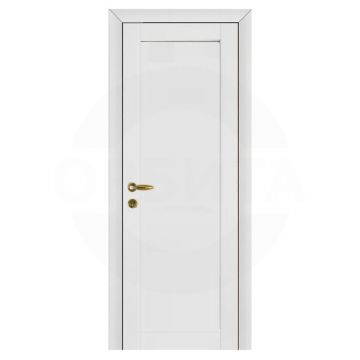 Белая царговая дверь