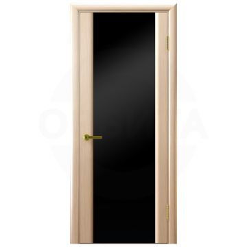 Дверь шпонированная со стеклом одностворчатая Синай 3