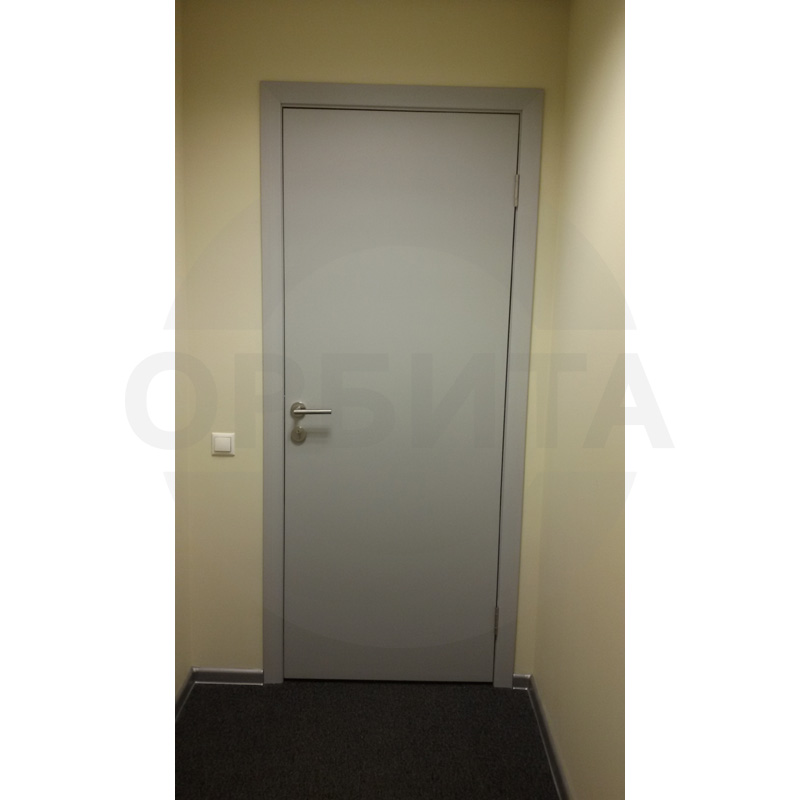 Пластиковые влагостойкие двери Капель/Kapelli, серые (RAL7035) ( 01 )